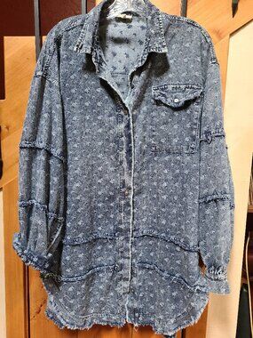 Denim shirt or jacket NWOT